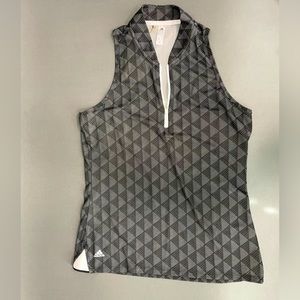 Adidas polo racer back golf shirt